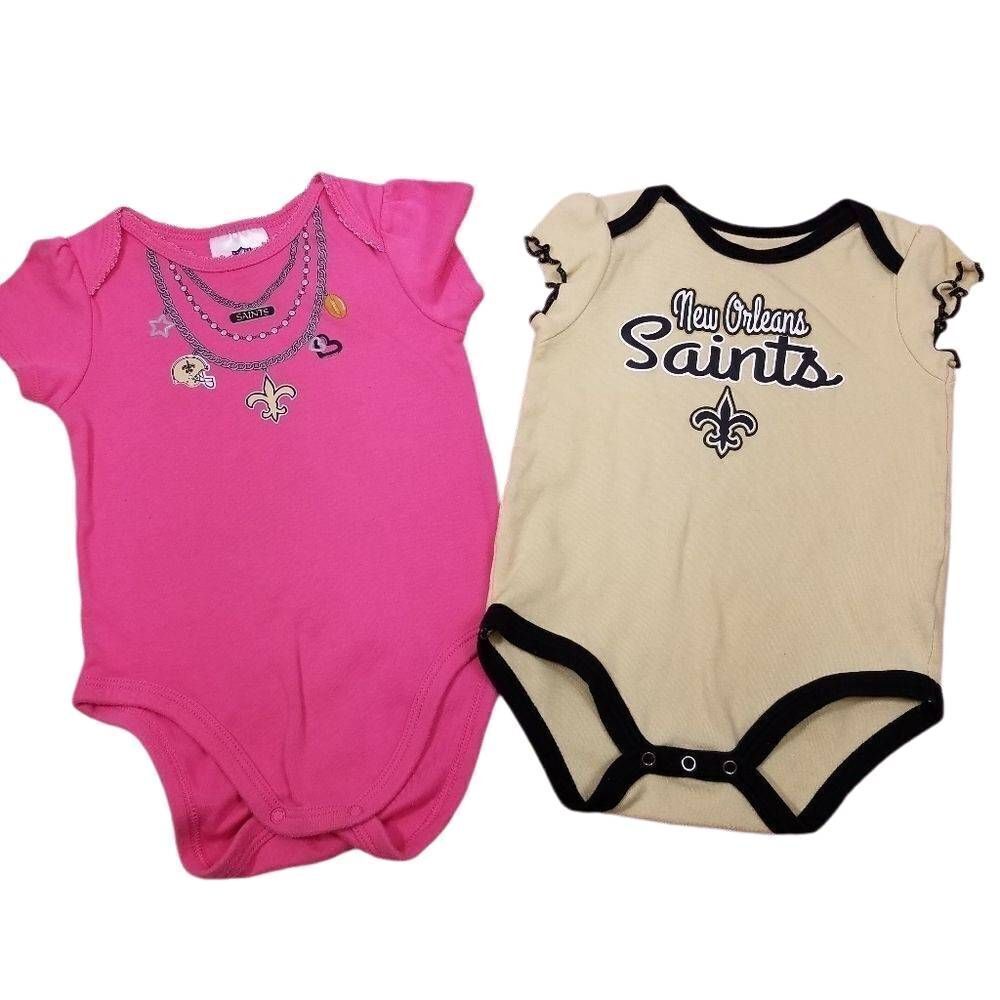 NFL New Orleans Saints onsies 18 months
